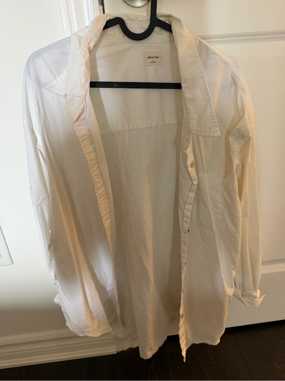 Aritzia Oversized Button Up Shirt